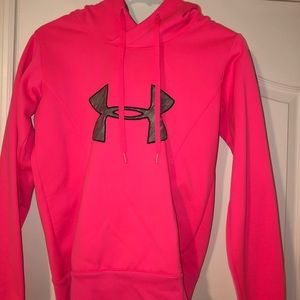 Pink under amour hoodie! 💗